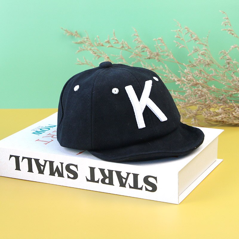 Boy's Letter Printed Cotton Cap