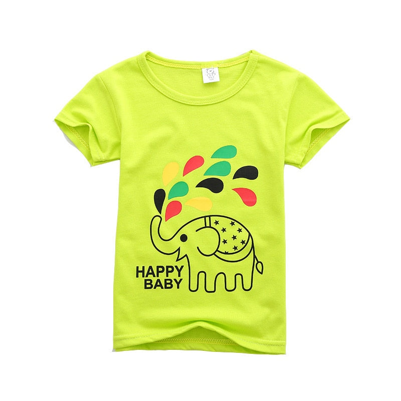 Girl's Bright Cotton T-Shirt