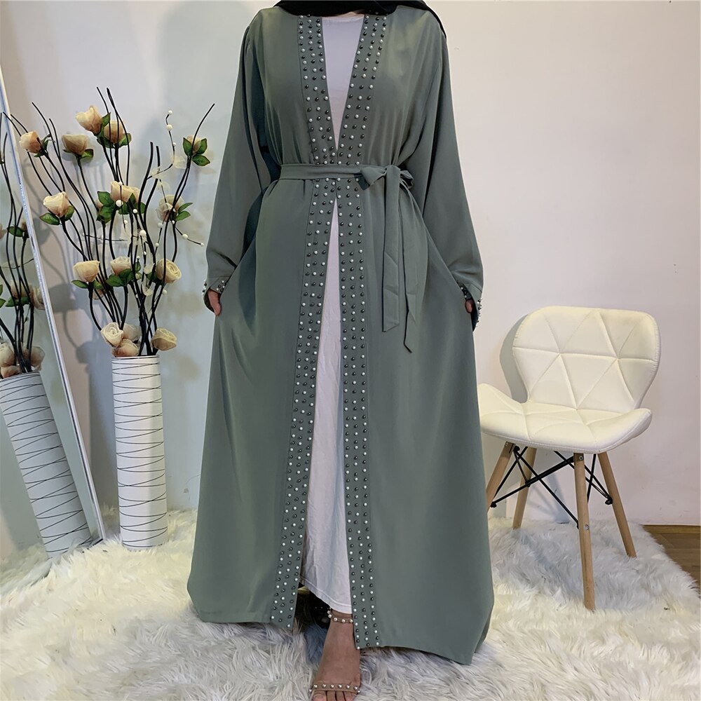 Women's Muslim Solid Kaftan