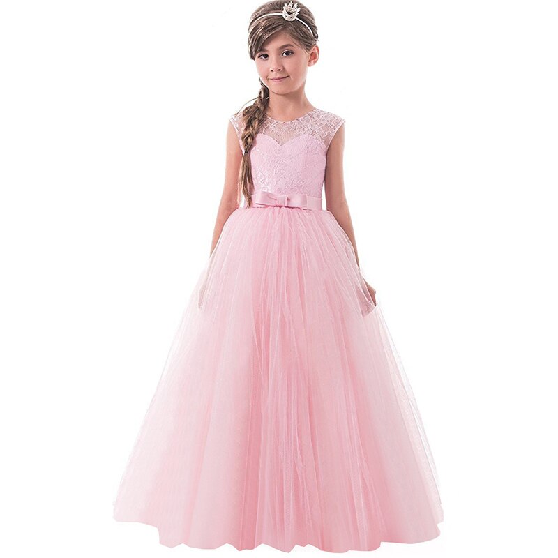 Girls Laced Princess Party Dress