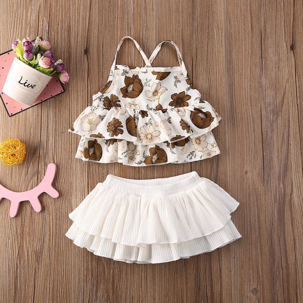 Girl's Cotton Casual Clothing Set