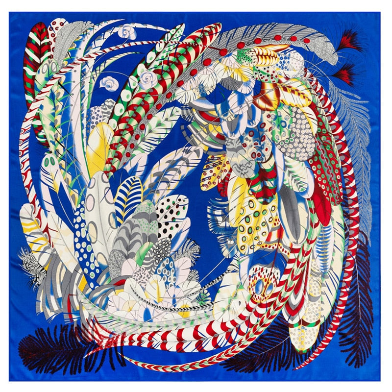 Women's Pure Silk Head Scarf