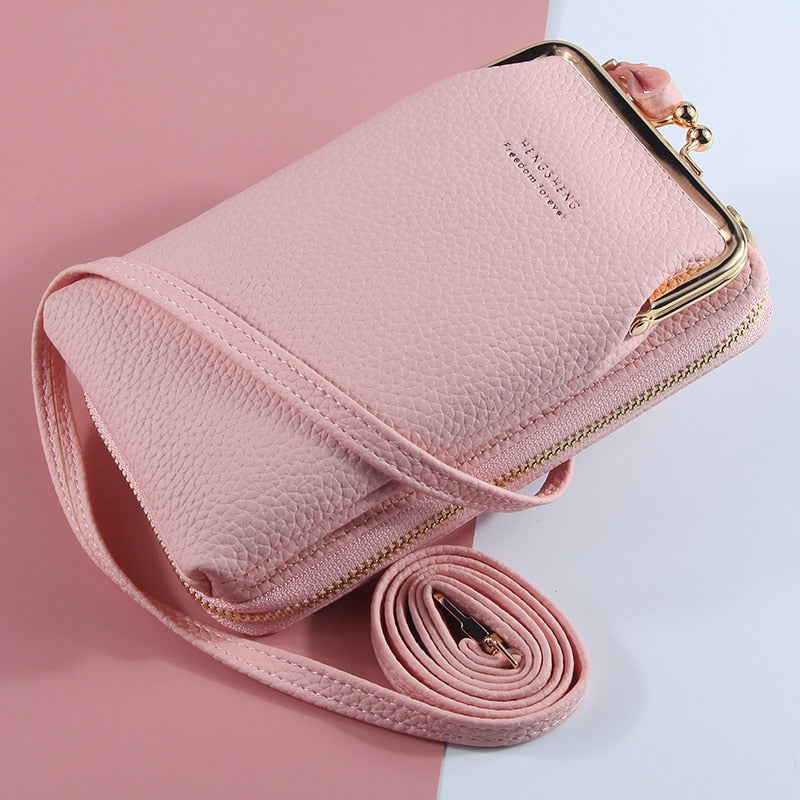 Women's Mini Colorful Crossbody Wallet Bag
