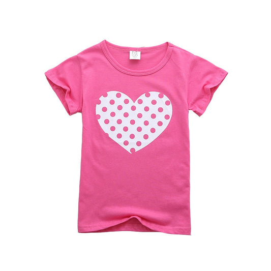 Girl's Bright Cotton T-Shirt