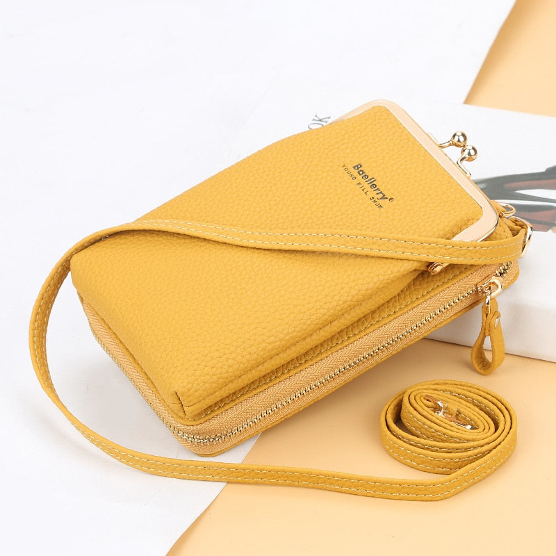 Women's Mini Colorful Crossbody Wallet Bag