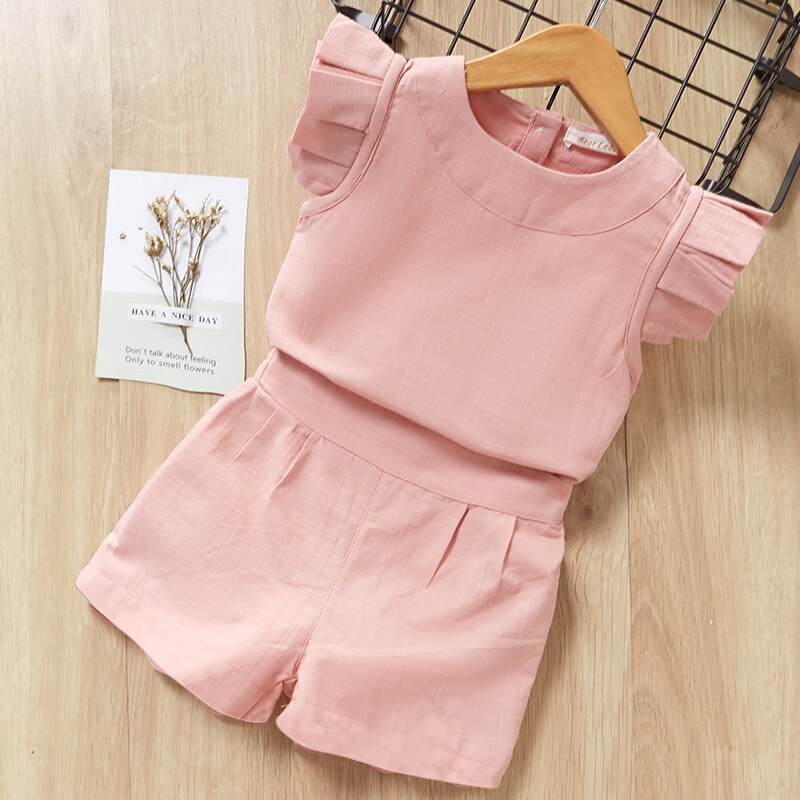 Girls Summer Clothing Set 2 Pcs