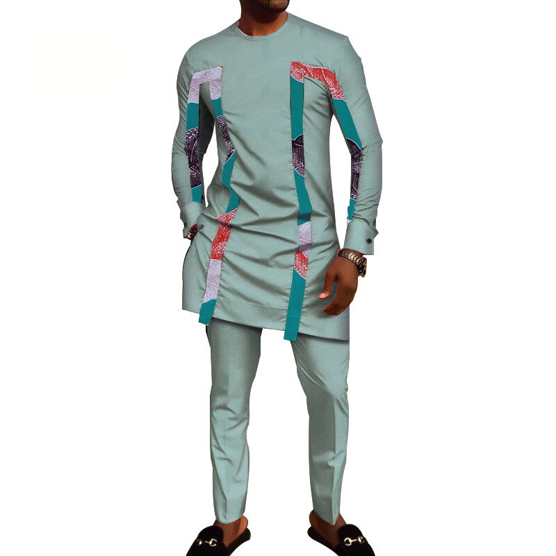 Men's Casual Striped Clothing Set