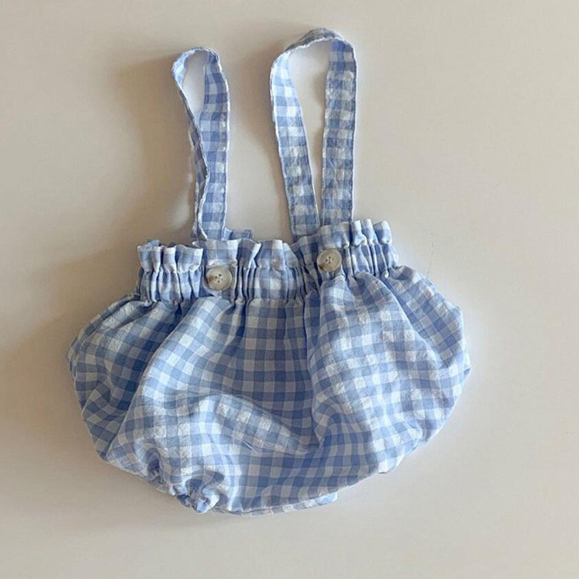 Solid Color Baby's Romper