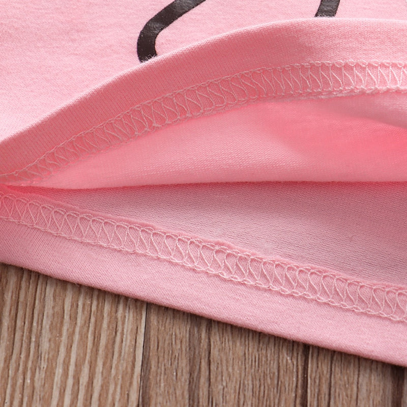 Baby Girls Printed Clothing Set 3 Pcs