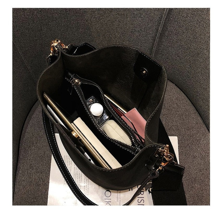 Women's Bucket Shoulder Bag