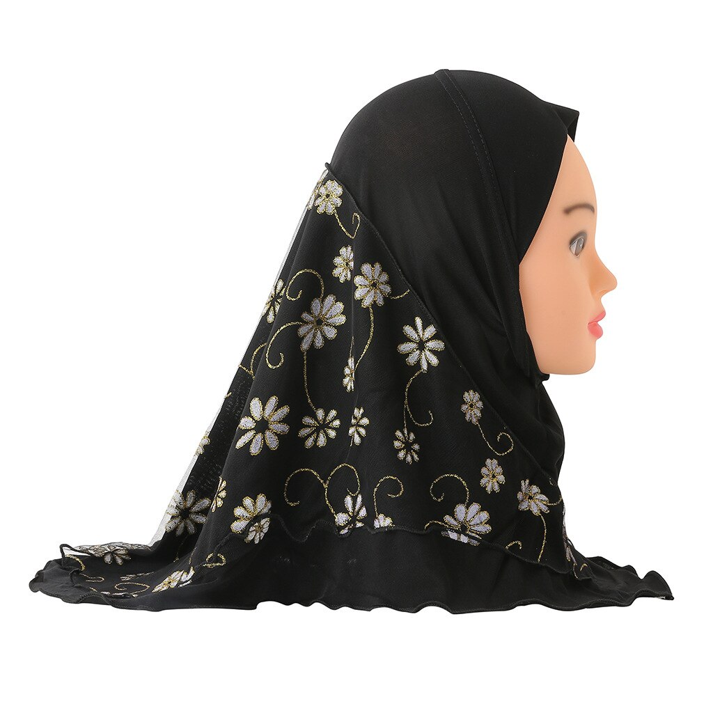 Girl's Flower Head Scarf