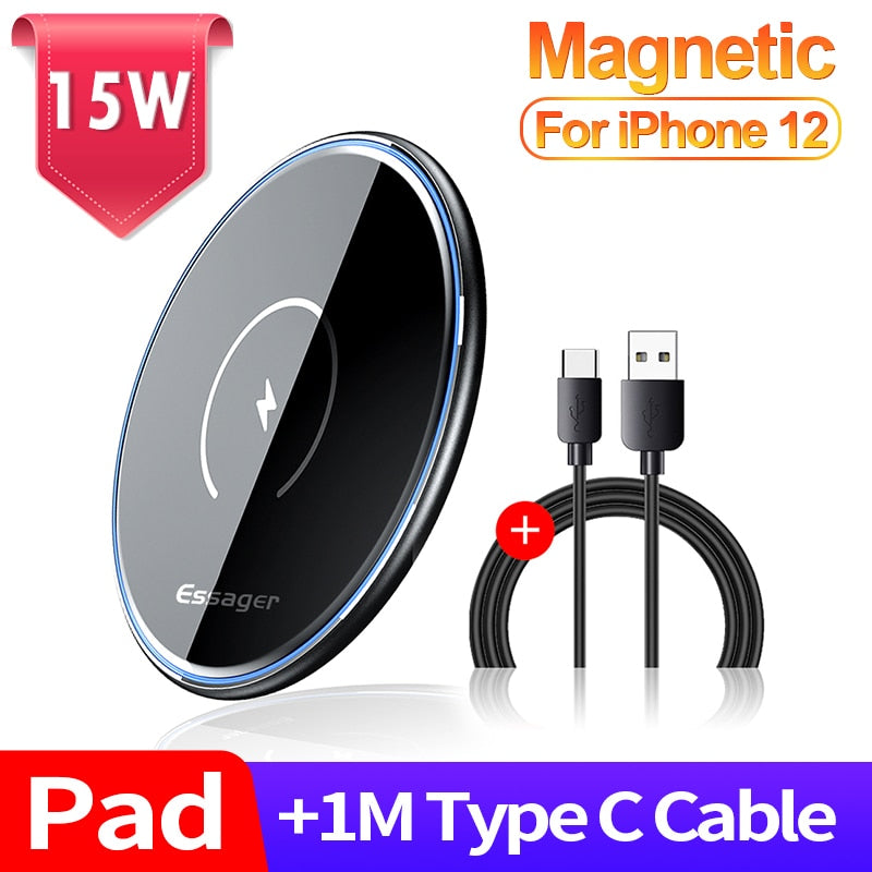 Glossy Design Wireless Phone Charger