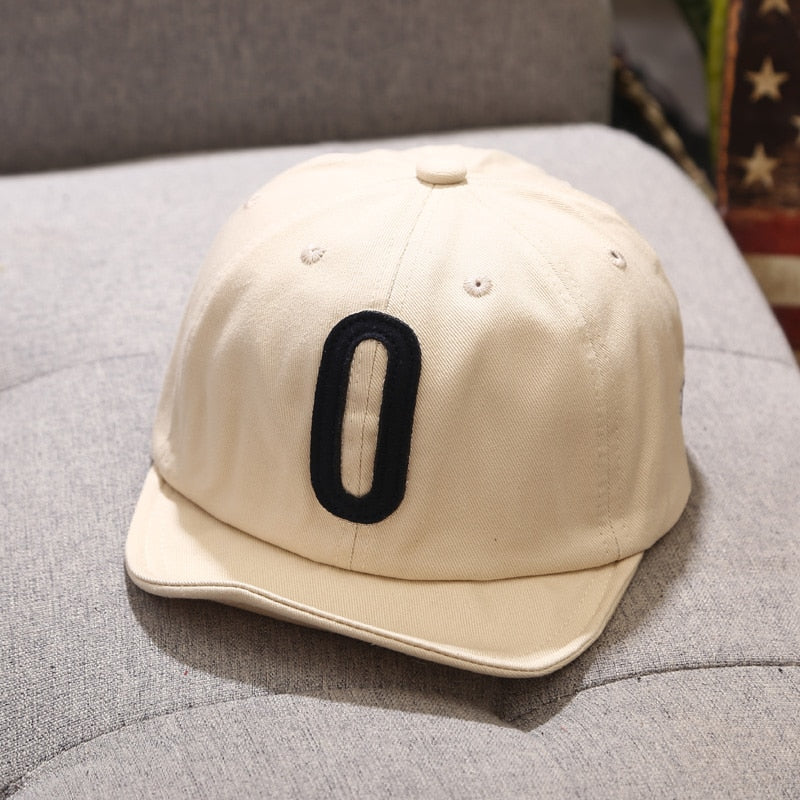 Boy's Letter Printed Cotton Cap