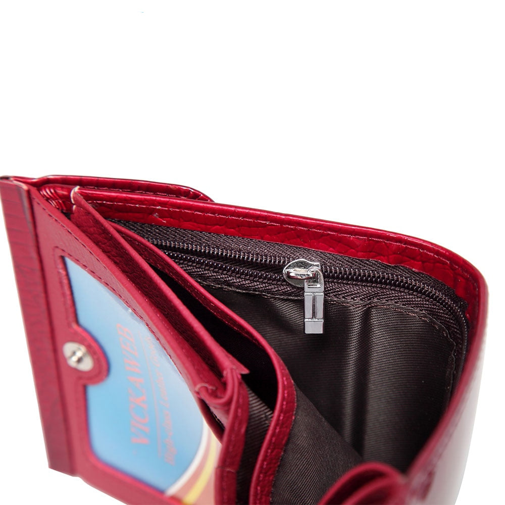 Women's Compact Leather Wallet