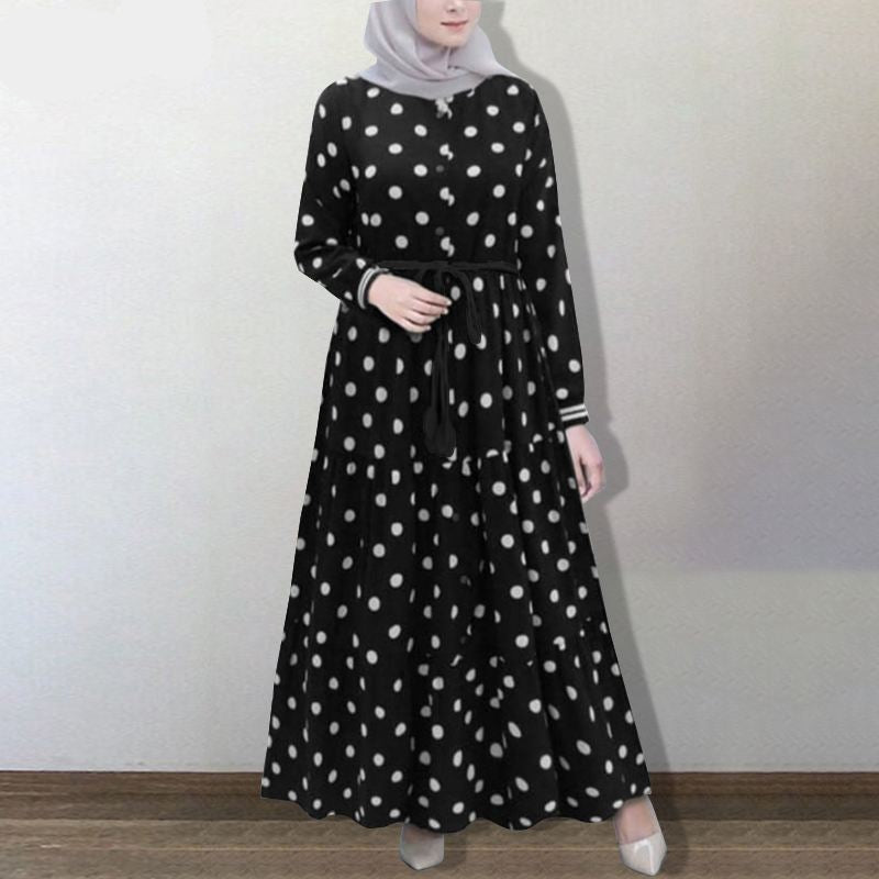 Women's Muslim Elegant Maxi Dress