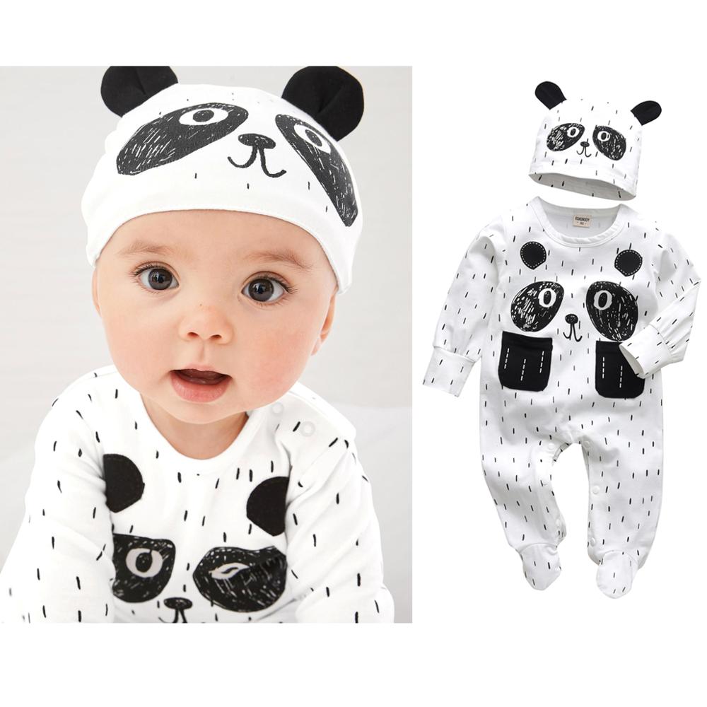 Baby's Creative Romper with Beanie