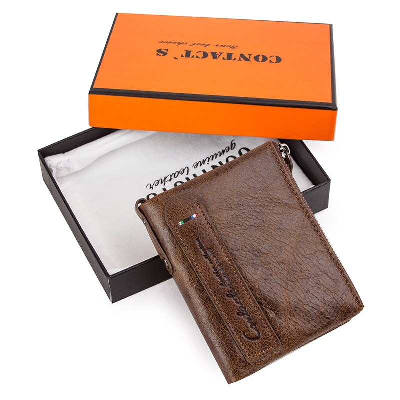 Stylish Compact Genuine Leather Women’s Wallet