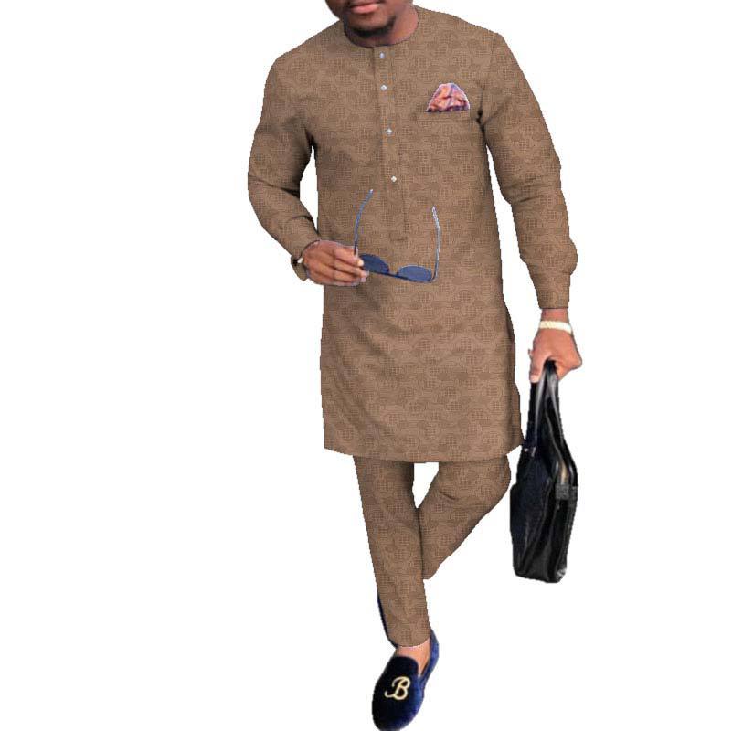 Men's Casual Striped Clothing Set