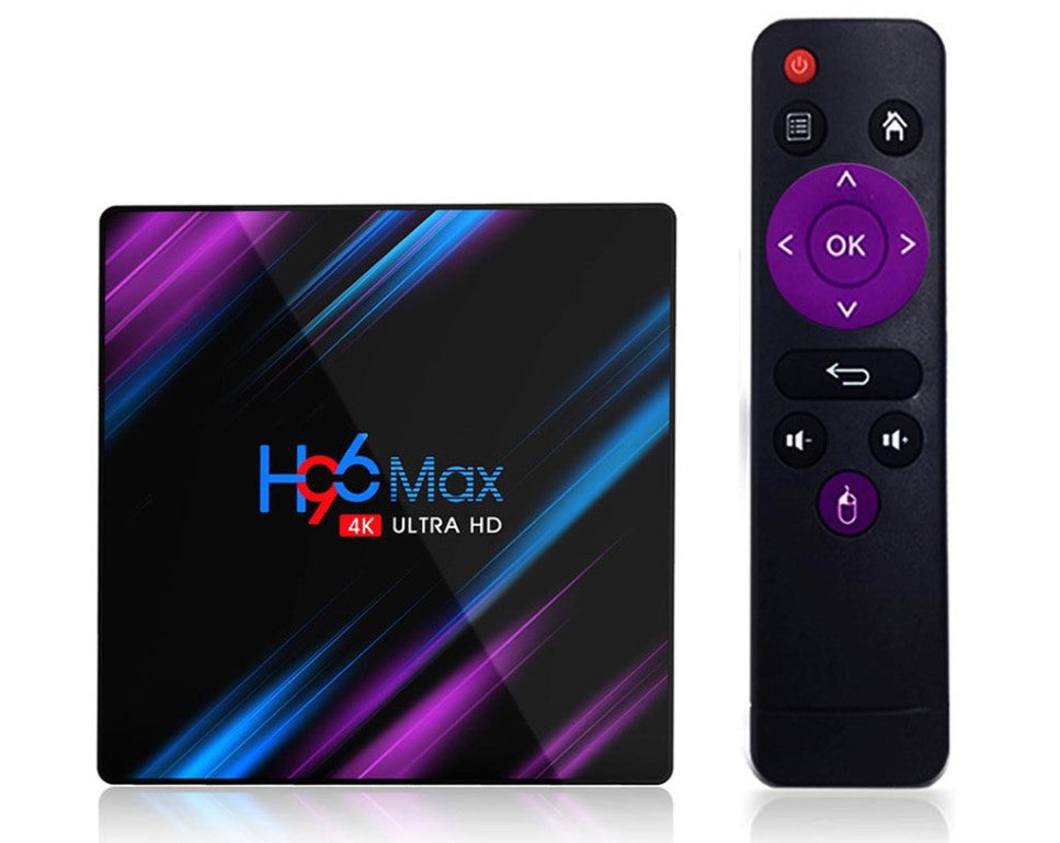 Purple Rain Design Smart Android TV Box