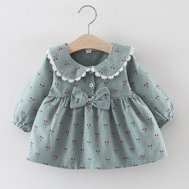 Girls A-Line Autumn Dress