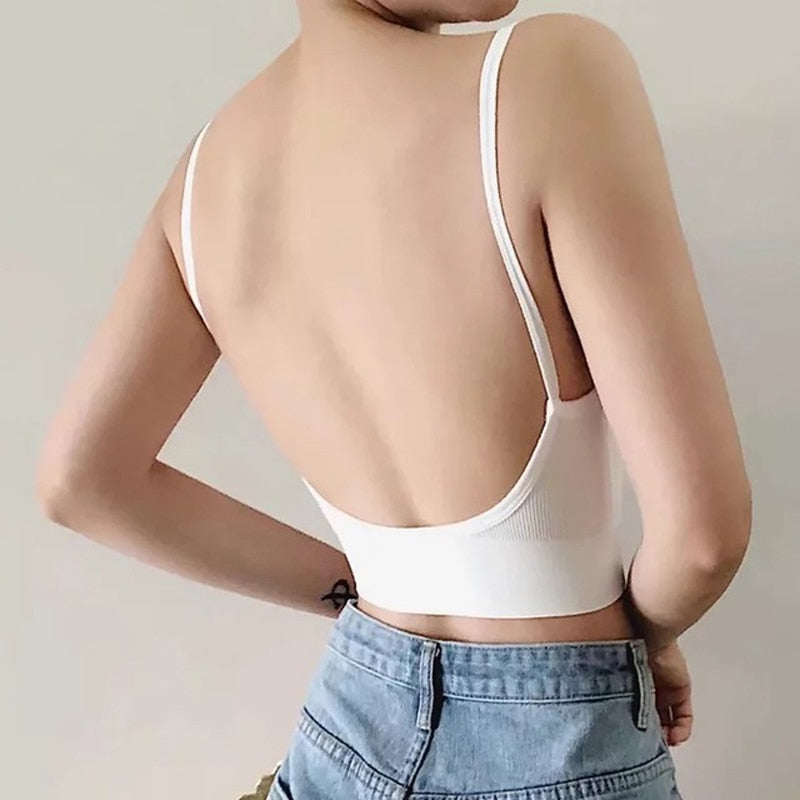 Women's Deep Back Light Padded Bralette