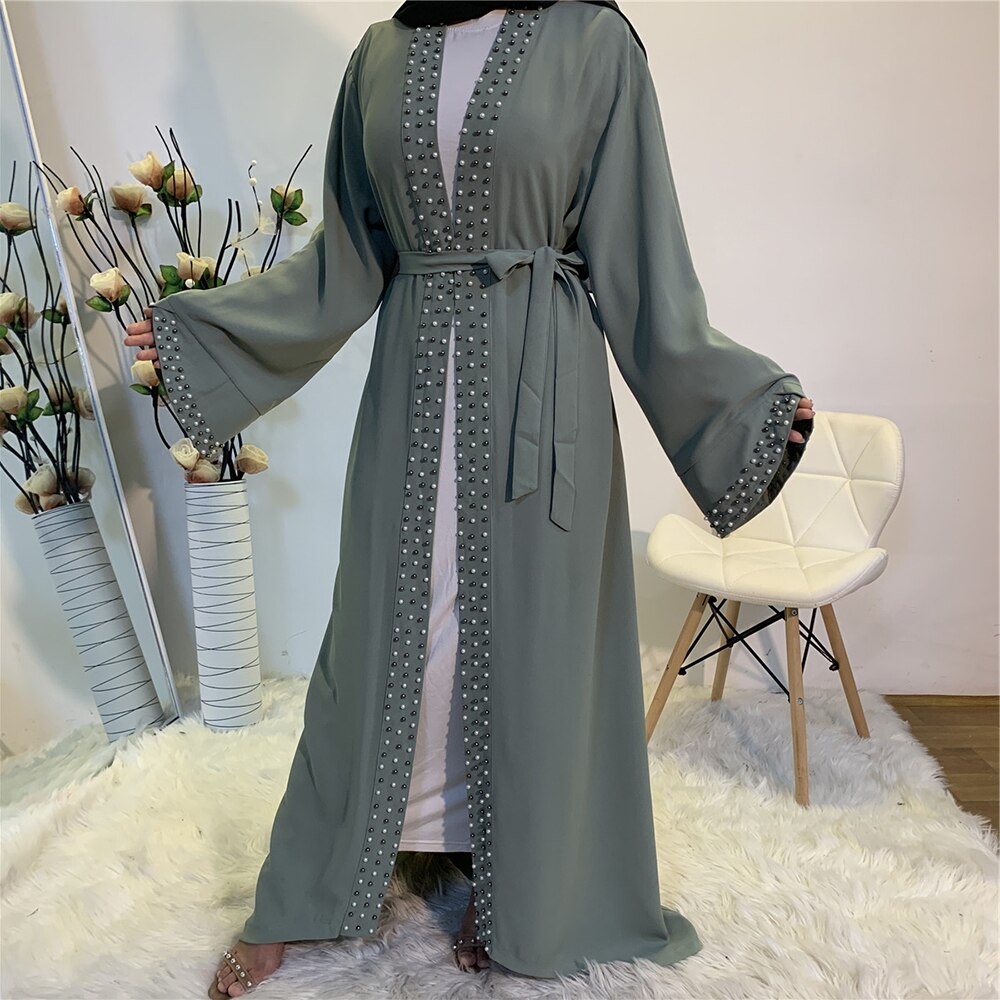 Women's Muslim Solid Kaftan