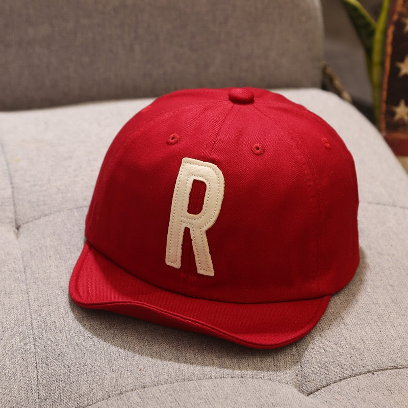 Boy's Letter Printed Cotton Cap