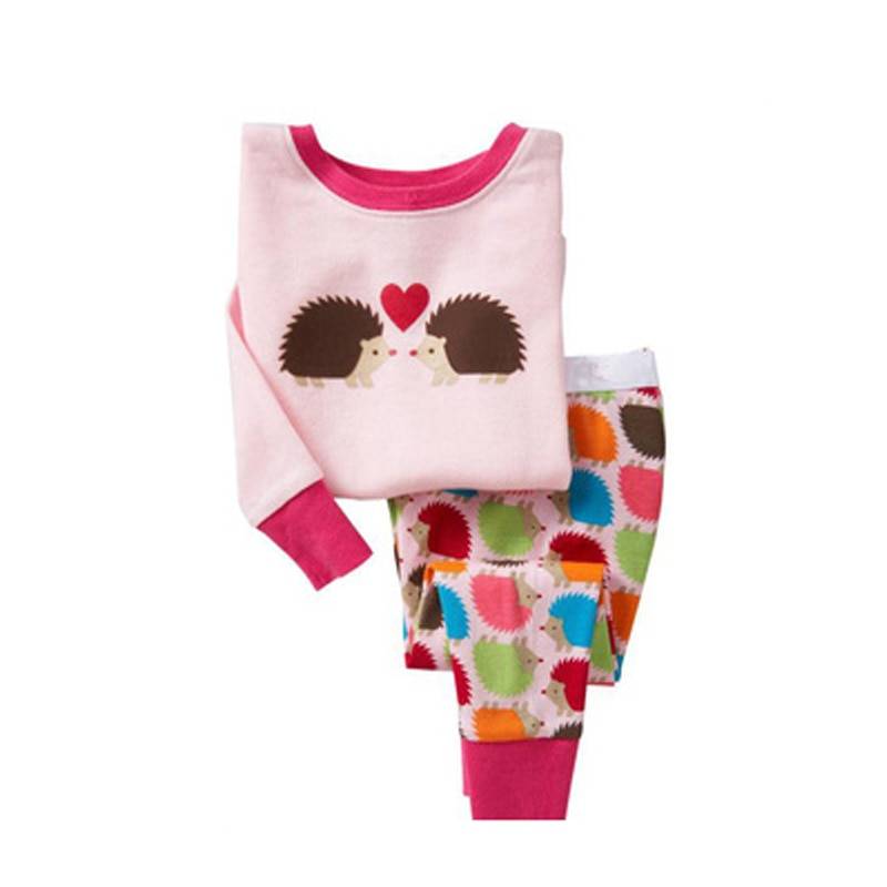 Kid's Colorful Printed Cotton Pajamas