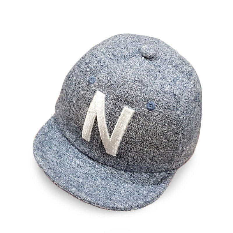 Boy's Letter Printed Cotton Cap