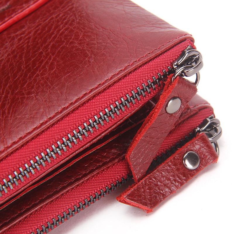 Stylish Compact Genuine Leather Women’s Wallet