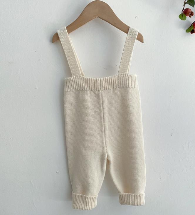 Solid Color Baby's Romper