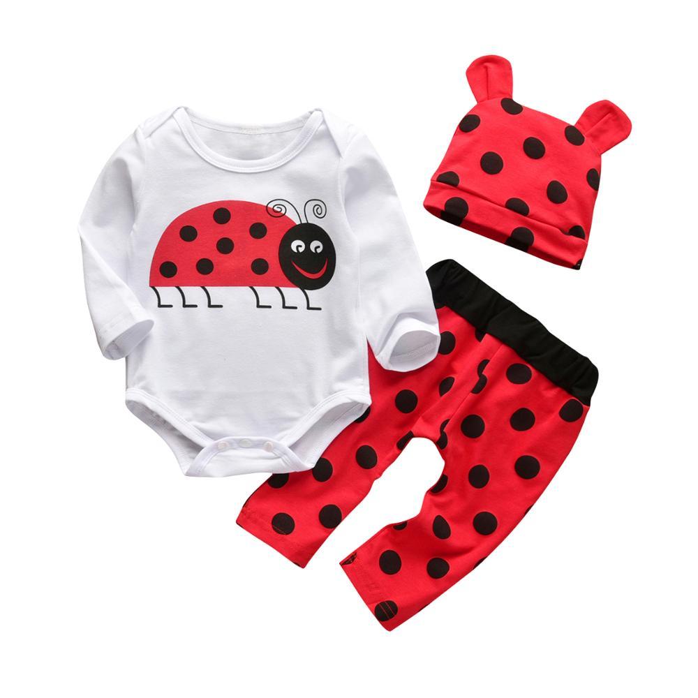 Baby's Printed Sweatshir, Pants and Beanie 3 Pcs Set