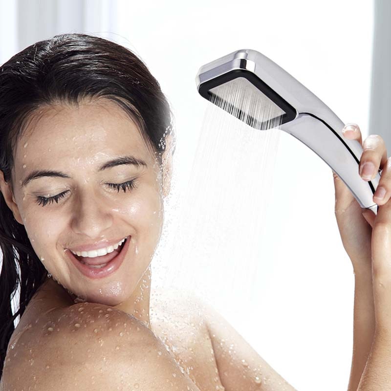 Water Saving Rectangular Rainfall Shower Head