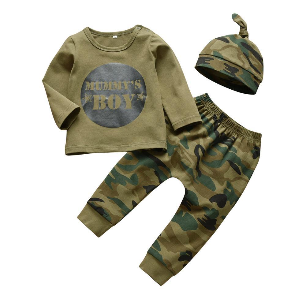 Baby's Printed Sweatshir, Pants and Beanie 3 Pcs Set