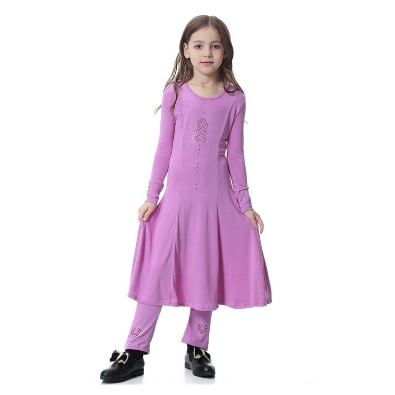 Casual Muslim Abaya for Girls