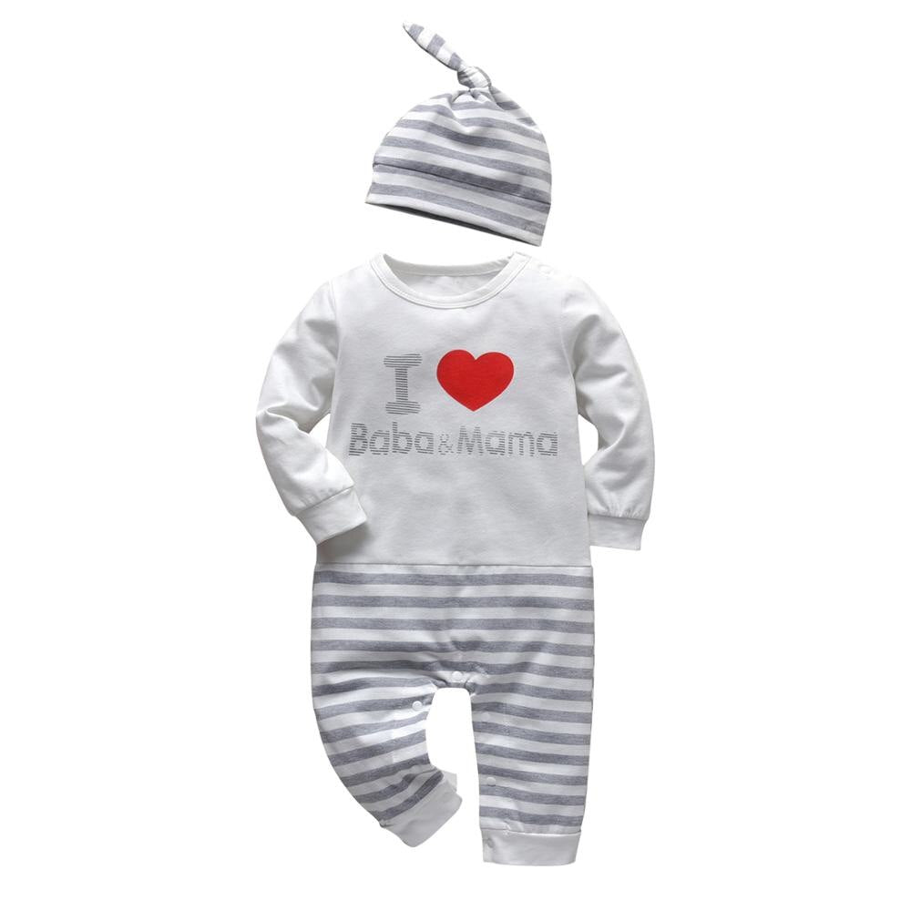 Baby's Creative Romper with Beanie