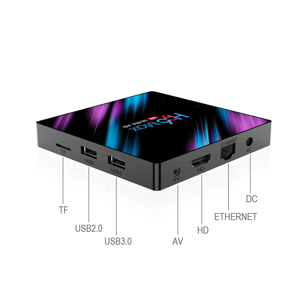 Purple Rain Design Smart Android TV Box