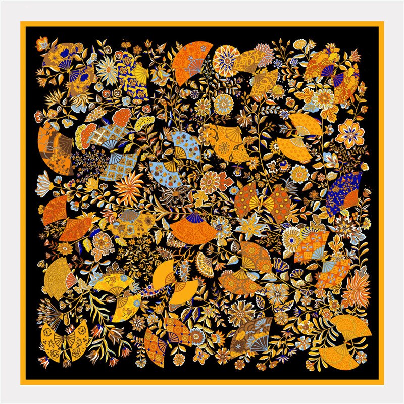 Women's Pure Silk Head Scarf