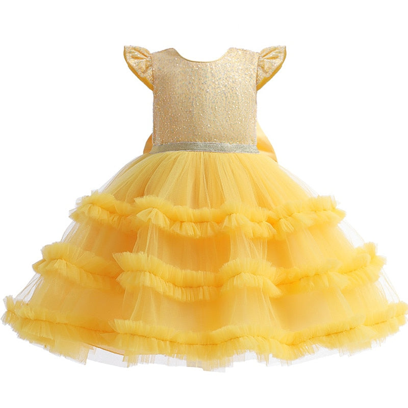 Girls Vintage Embroidery Dress