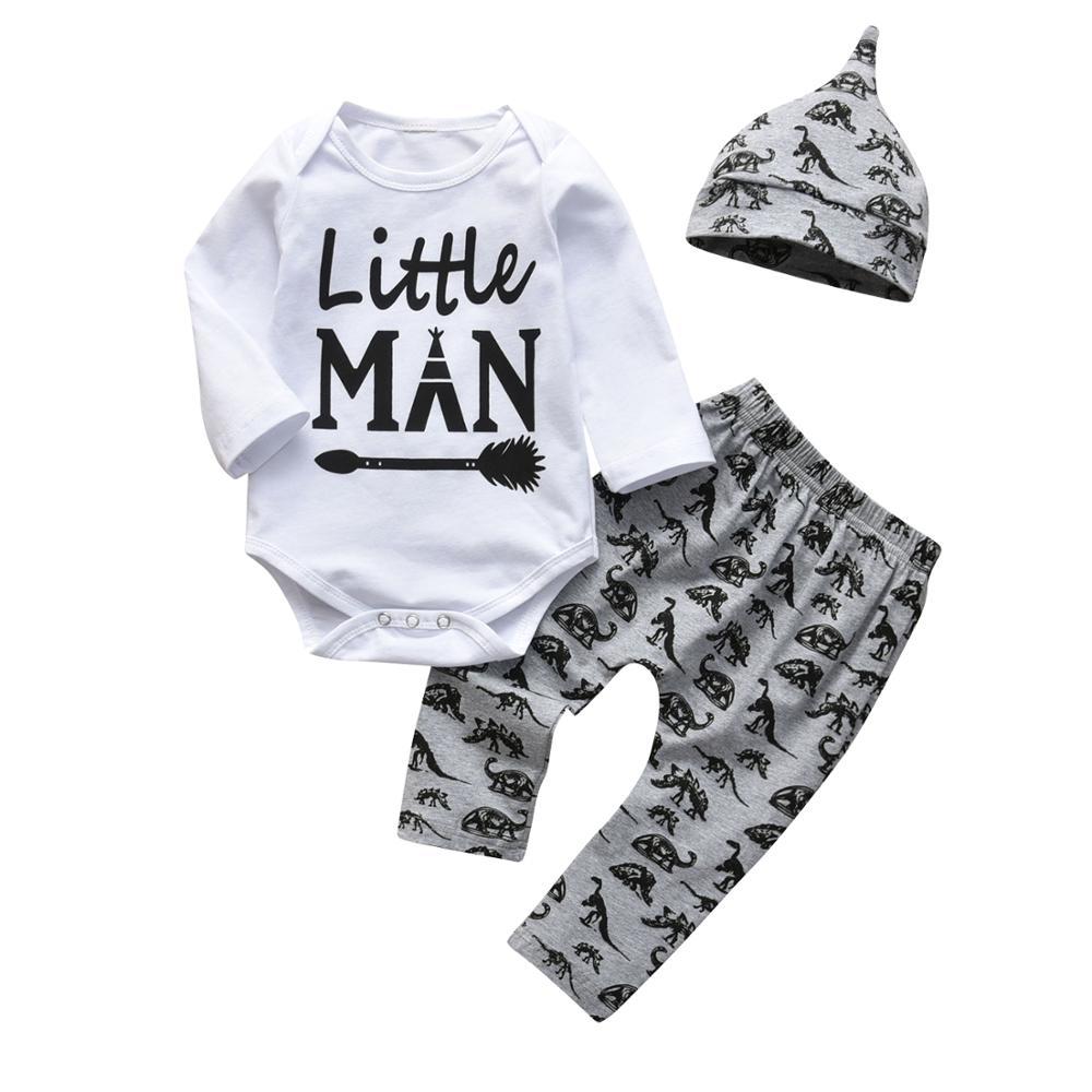 Baby's Printed Sweatshir, Pants and Beanie 3 Pcs Set