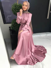 Women's Muslim Satin Abaya