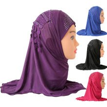 Girl's Crystal Lace Hijab