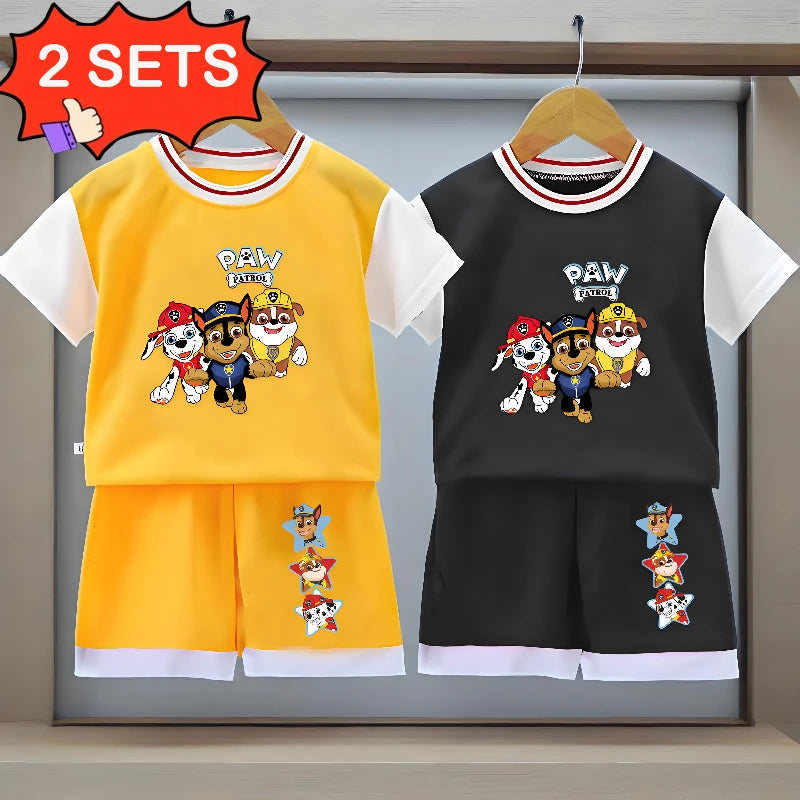 Summer Quick Drying Boys Basketball Sport Clothing Sets Breathable Kids Thin Comfortable T Shirt Shorts 2pcs Set Outfoor Outfits