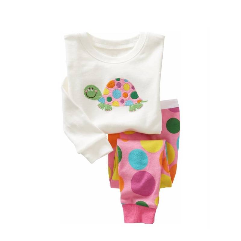 Kid's Colorful Printed Cotton Pajamas