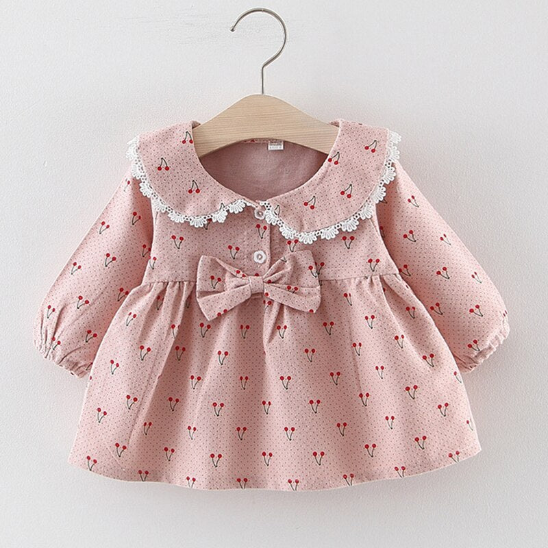 Girls A-Line Autumn Dress
