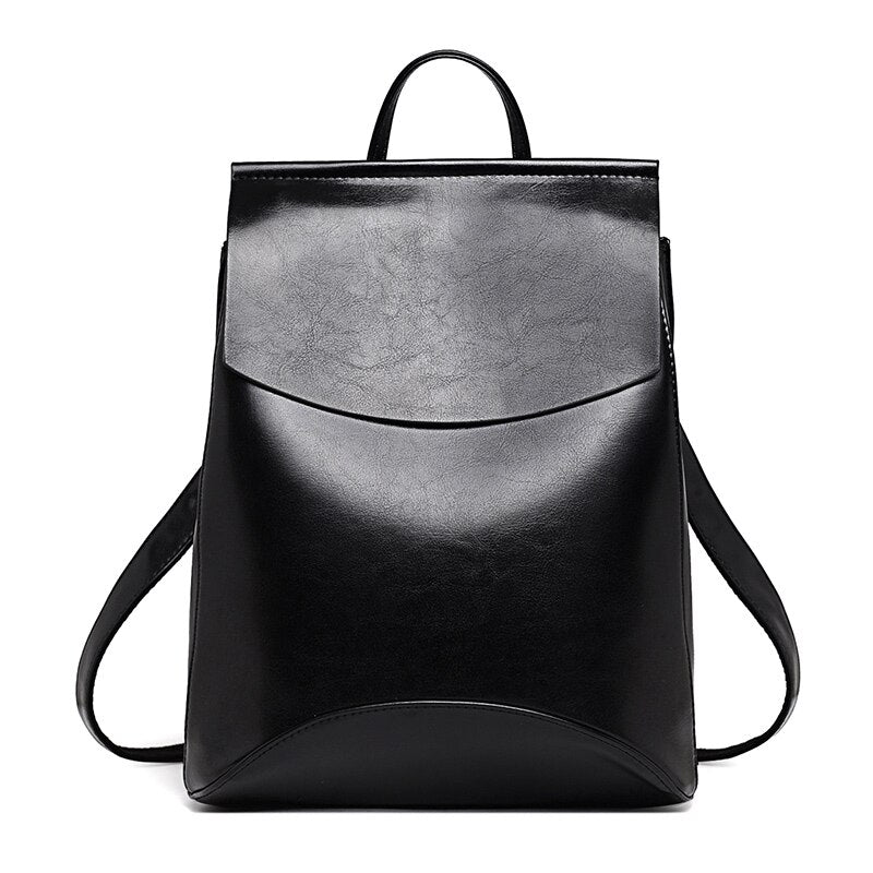 Women's 20l Leather Backpack