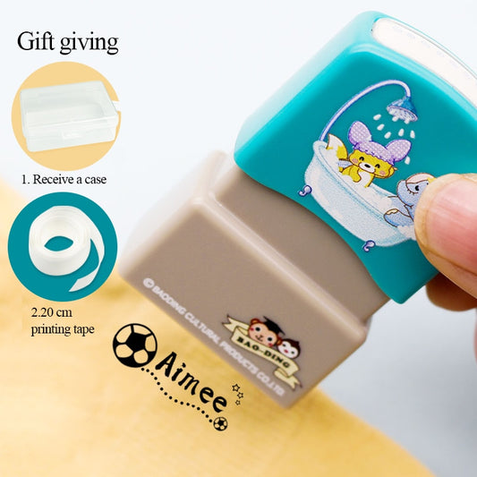 Kid's Name Seal Stamp