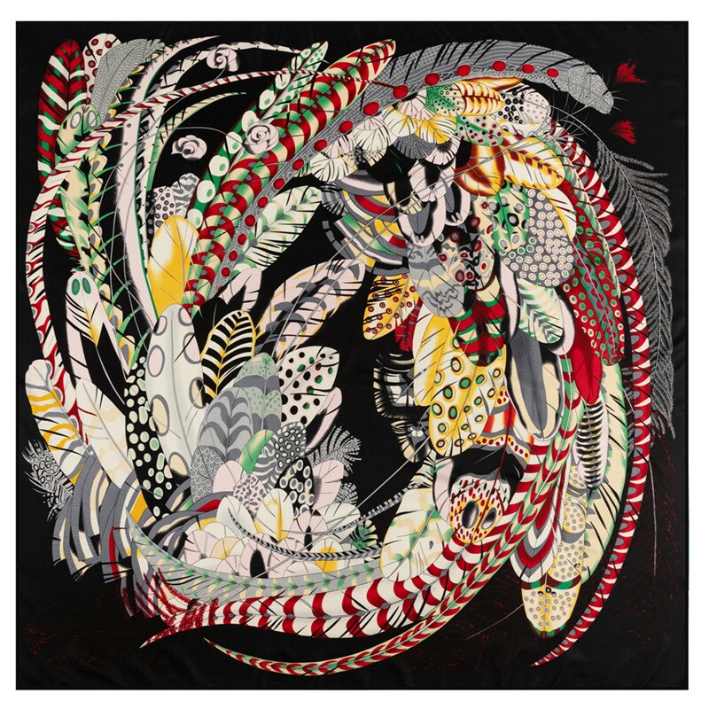 Women's Pure Silk Head Scarf