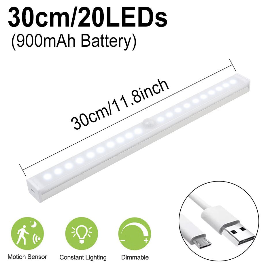 6/10 LEDs PIR LED Motion Sensor Light