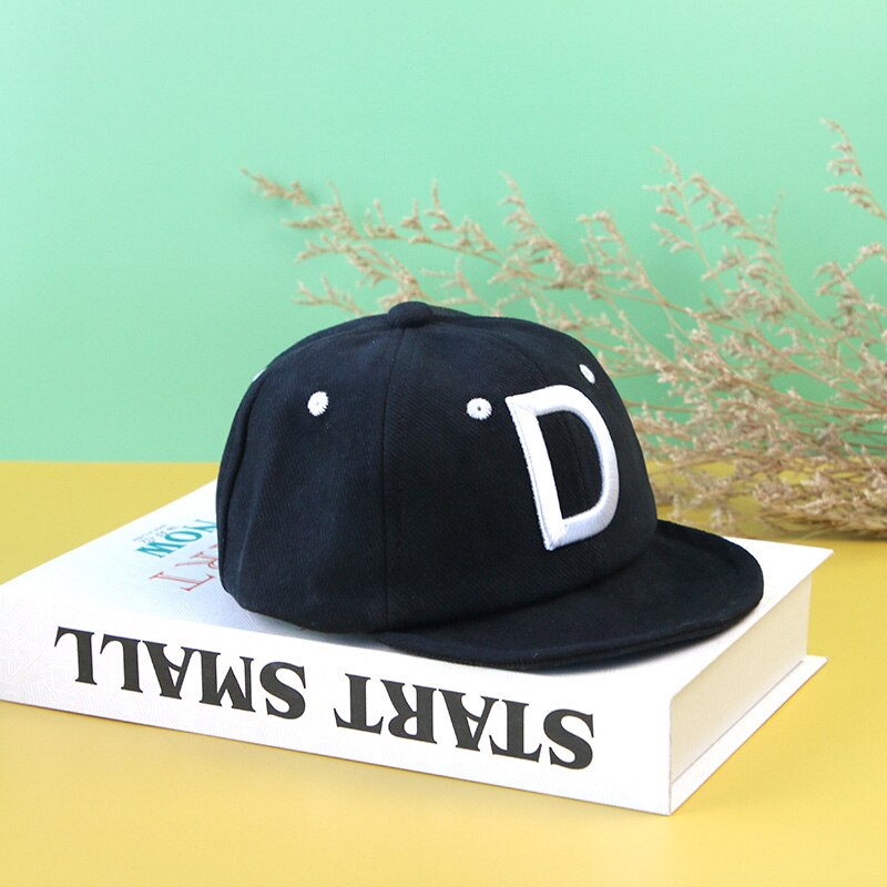 Boy's Letter Printed Cotton Cap